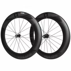 Reynolds® Coppia Di Ruote REYNOLDS BLACKLABEL AERO 80 DISC Per Copertoni (Center Lock)