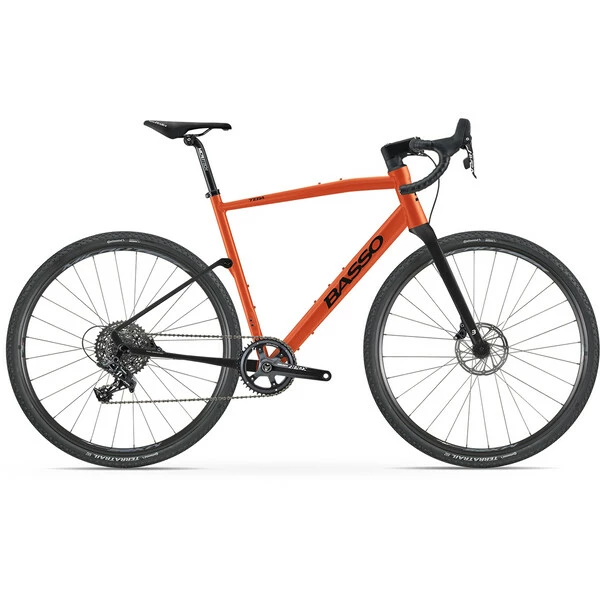 Bicicletta Da Gravel BASSO TERA Sram Apex 42 Denti Arancione 2023 3 Bicicletta Da Gravel BASSO TERA Sram Apex 42 Denti Arancione 2023