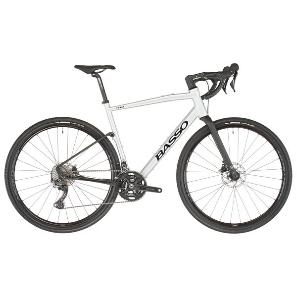 Bicicletta Da Gravel BASSO TERA Shimano GRX 600 30/46 Argento 2023 3 Bicicletta Da Gravel BASSO TERA Shimano GRX 600 30/46 Argento 2023