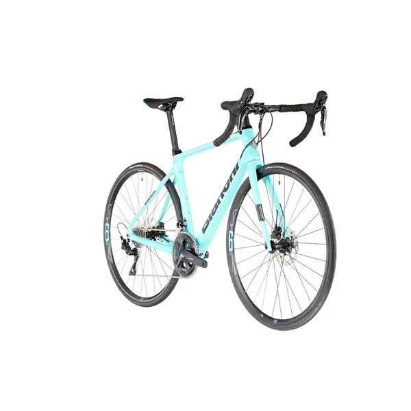 Bicicletta Da Corsa BIANCHI INFINITO XE DISC Shimano 105 R7000 34/50 Turchese 2023 4 Bicicletta Da Corsa BIANCHI INFINITO XE DISC Shimano 105 R7000 34/50 Turchese 2023 - immagine 2