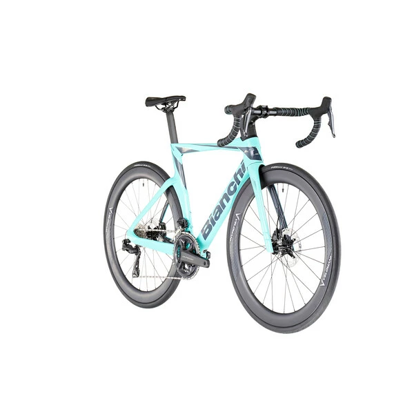 Bicicletta Da Corsa BIANCHI OLTRE COMP DISC Shimano Ultegra R8150 Di2 34/50 Turchese 2023 4 Bicicletta Da Corsa BIANCHI OLTRE COMP DISC Shimano Ultegra R8150 Di2 34/50 Turchese 2023 - immagine 2