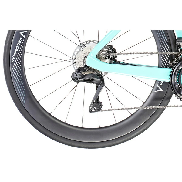 Bicicletta Da Corsa BIANCHI OLTRE COMP DISC Shimano Ultegra R8150 Di2 34/50 Turchese 2023 9 Bicicletta Da Corsa BIANCHI OLTRE COMP DISC Shimano Ultegra R8150 Di2 34/50 Turchese 2023 - immagine 7