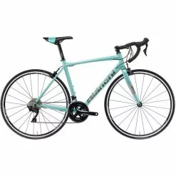 Bicicletta Da Corsa BIANCHI VIA NIRONE 7 Shimano 105 34/50 Verde 2022