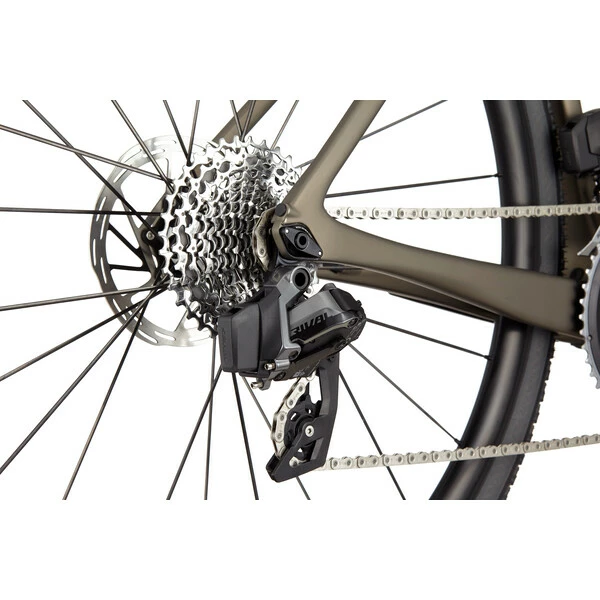Bicicletta Da Gravel CANNONDALE SUPERSIX EVO SE Sram Rival ETap AXS 33/46 Grigio 2022 8 Bicicletta Da Gravel CANNONDALE SUPERSIX EVO SE Sram Rival ETap AXS 33/46 Grigio 2022 - immagine 6