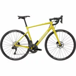 Bicicletta Da Corsa CANNONDALE SYNAPSE CARBON 2 LE DISC Shimano 105 Di2 34/50 Giallo 2022