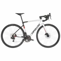 Bicicletta Da Corsa CIPOLLINI DOLOMIA DISC Campagnolo Super Record EPS 34/50 Argento/Nero 2022