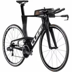 Bicicletta Da Triathlon CUBE AERIUM C:68 SL HIGH Sram Force ETap AXS 35/48 Nero 2022