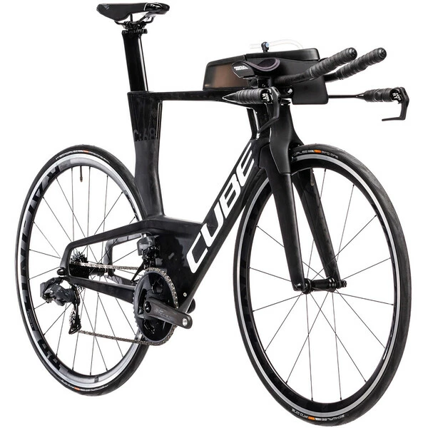 Bicicletta Da Crono CUBE AERIUM C:68 SL LOW Sram Force ETap AXS 35/48 Nero/Bianco 2022 3 Bicicletta Da Crono CUBE AERIUM C:68 SL LOW Sram Force ETap AXS 35/48 Nero/Bianco 2022
