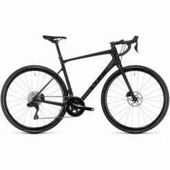 Bicicletta Da Corsa CUBE ATTAIN GTC SLX DISC Shimano 105 Di2 R7150 34/50 Nero 2023