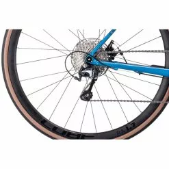 Bicicletta Da Corsa CUBE ATTAIN RACE DISC Shimano Tiagra 34/50 Blu 2023 -Sconto Biciclette in Italia Cube Attain Race blau schwarz5B600x6005D 4