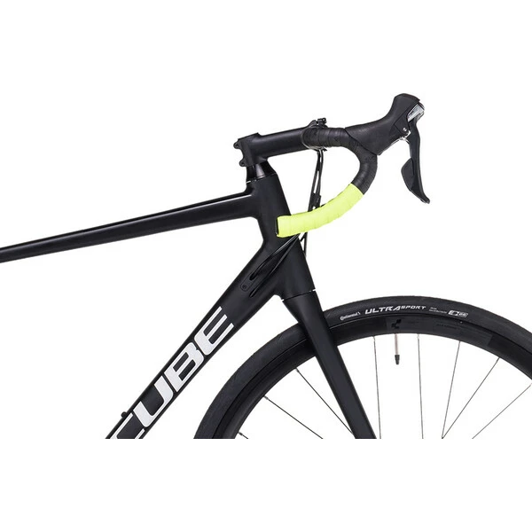 Bicicletta Da Corsa CUBE ATTAIN RACE DISC Shimano Tiagra 34/50 Nero 2023 4 Bicicletta Da Corsa CUBE ATTAIN RACE DISC Shimano Tiagra 34/50 Nero 2023 - immagine 2