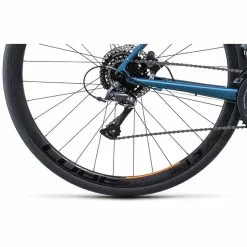 Bicicletta Da Corsa CUBE ATTAIN DISC Shimano Claris 34/50 Blu 2022 -Sconto Biciclette in Italia Cube Attain blau5B600x6005D 4