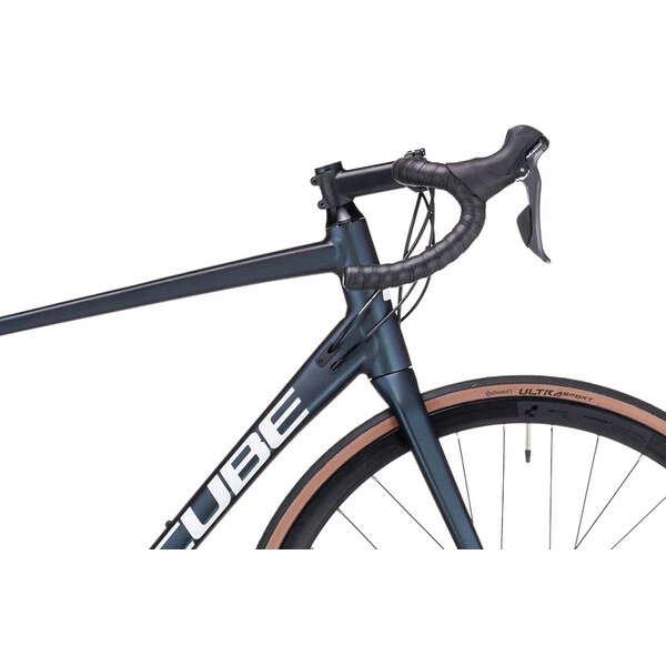 Bicicletta Da Corsa CUBE ATTAIN DISC Shimano Claris 34/50 Blu 2023 4 Bicicletta Da Corsa CUBE ATTAIN DISC Shimano Claris 34/50 Blu 2023 - immagine 2