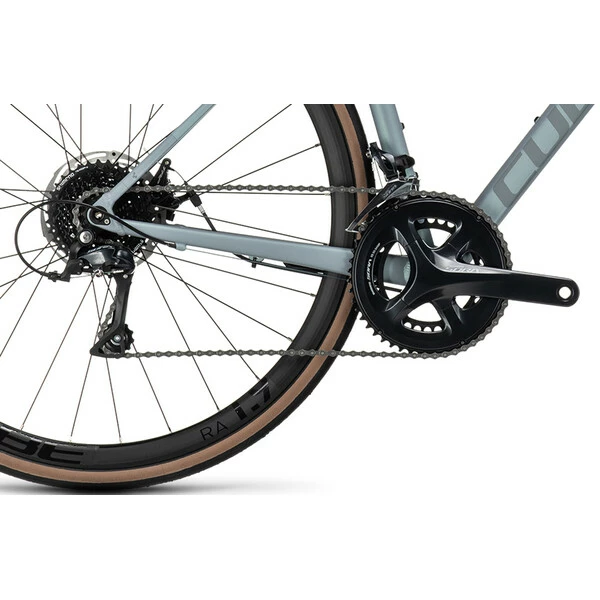 Bicicletta Da Corsa CUBE AXIAL WS PRO DISC Shimano Sora 34/50 Donna Grigio 2023 6 Bicicletta Da Corsa CUBE AXIAL WS PRO DISC Shimano Sora 34/50 Donna Grigio 2023 - immagine 4