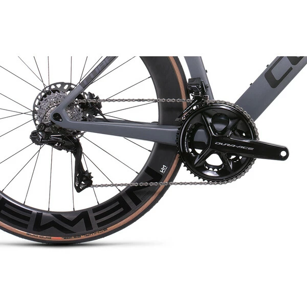 Bicicletta Da Corsa CUBE LITENING C:68X SLT DISC Shimano Dura Ace Di2 R9250 36/52 Argento 2022 6 Bicicletta Da Corsa CUBE LITENING C:68X SLT DISC Shimano Dura Ace Di2 R9250 36/52 Argento 2022 - immagine 4