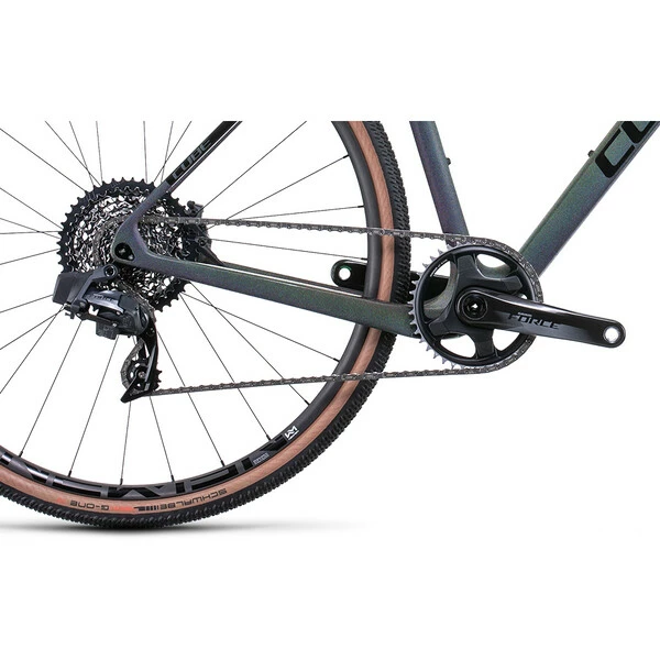 Bicicletta Da Gravel CUBE NUROAD C:62 SLT Sram Force ETap AXS 40 Denti Grigio 2022 5 Bicicletta Da Gravel CUBE NUROAD C:62 SLT Sram Force ETap AXS 40 Denti Grigio 2022 - immagine 4