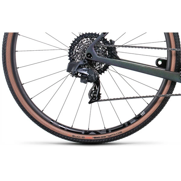 Bicicletta Da Gravel CUBE NUROAD C:62 SLT Sram Force ETap AXS 40 Denti Grigio 2022 6 Bicicletta Da Gravel CUBE NUROAD C:62 SLT Sram Force ETap AXS 40 Denti Grigio 2022 - immagine 5