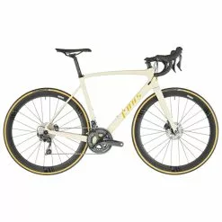 Bicicletta Da Corsa FONS STRADA DISCO CARBON PRO DISC Shimano Ultegra R8020 34/50 Donna Beige 2022