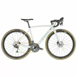 Bicicletta Da Corsa FONS STRADA DISCO CARBON PRO DISC Shimano Ultegra R8020 34/50 Donna Bianco 2022