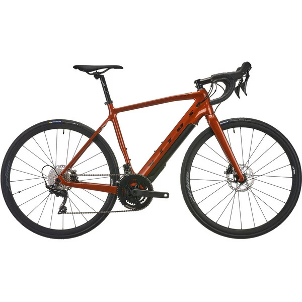 Bicicletta Da Strada Elettrica VITUS E-SUBSTANCE CARBON Shimano 105 34/50 Rosso 2022 3 Bicicletta Da Strada Elettrica VITUS E-SUBSTANCE CARBON Shimano 105 34/50 Rosso 2022