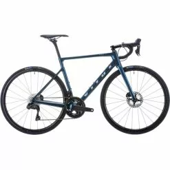Bicicletta Da Corsa VITUS VITESSE EVO CRS DISC Shimano Ultegra Di2 R8150 36/52 Blu 2023