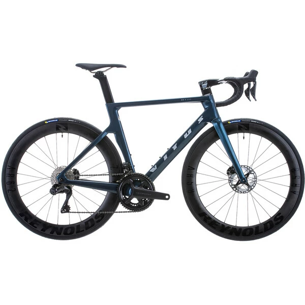 Bicicletta Da Corsa VITUS ZX1 EVO CRS DISC Shimano Ultegra Di2 36/52 Blu 2022 3 Bicicletta Da Corsa VITUS ZX1 EVO CRS DISC Shimano Ultegra Di2 36/52 Blu 2022