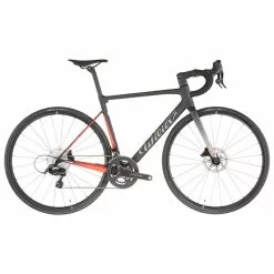 Bicicletta Da Corsa WILIER TRIESTINA ZERO SL DISC Campagnolo Chorus 34/50 Nero/Rosso 2023