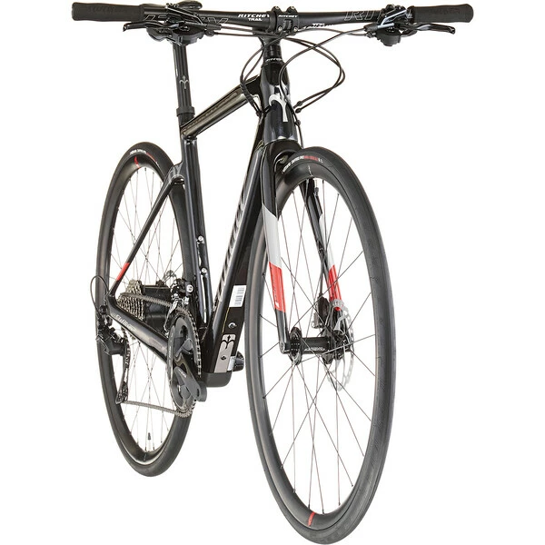 Bicicletta Da Corsa Elettrica WILIER TRIESTINA CENTO1 HYBRID FLATBAR Shimano 105 R7020 34/50 Nero 2023 9 Bicicletta Da Corsa Elettrica WILIER TRIESTINA CENTO1 HYBRID FLATBAR Shimano 105 R7020 34/50 Nero 2023 - immagine 8