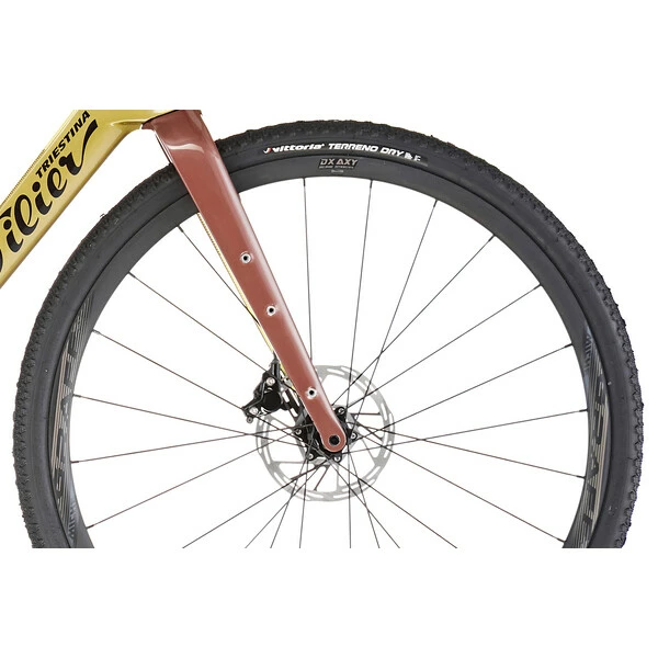 Bicicletta Da Gravel WILIER TRIESTINA JENA Sram Rival ETap AXS XPLR 40 Denti Oro 2023 7 Bicicletta Da Gravel WILIER TRIESTINA JENA Sram Rival ETap AXS XPLR 40 Denti Oro 2023 - immagine 5