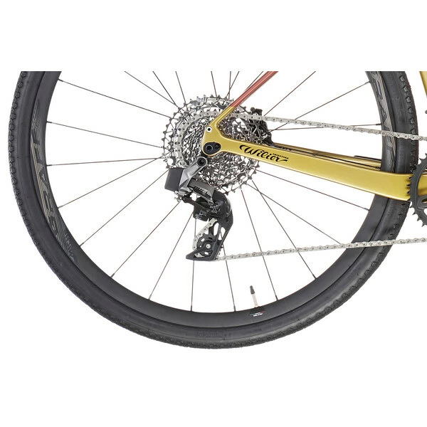 Bicicletta Da Gravel WILIER TRIESTINA JENA Sram Rival ETap AXS XPLR 40 Denti Oro 2023 9 Bicicletta Da Gravel WILIER TRIESTINA JENA Sram Rival ETap AXS XPLR 40 Denti Oro 2023 - immagine 7