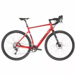 Bicicletta Da Gravel Elettrica WILIER TRIESTINA HYBRID DISC Shimano GRX Mix 40 Denti Rosso 2023